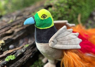 Bird of Paradise soft toy